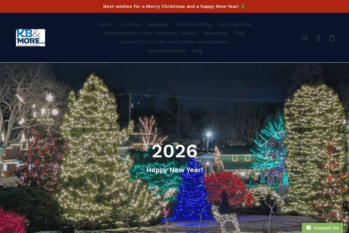 katholicbeadsandmore.com homepage screenshot