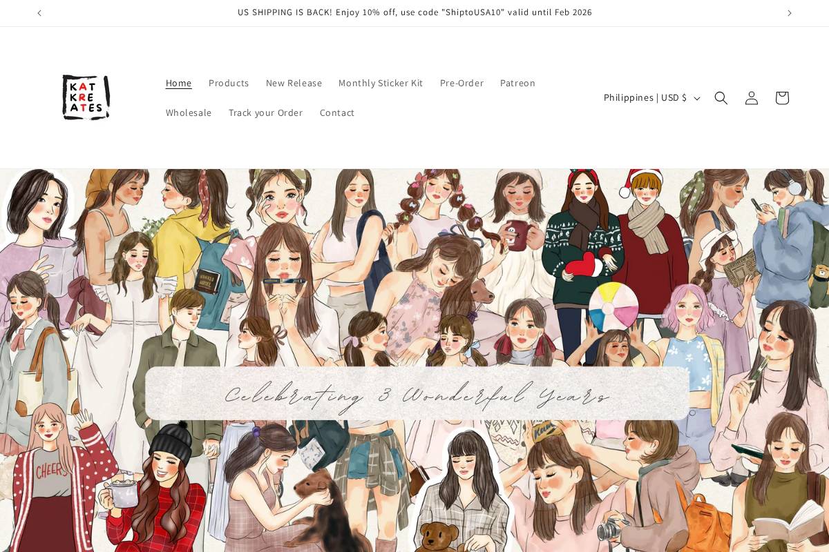 katkreatesai.com homepage screenshot