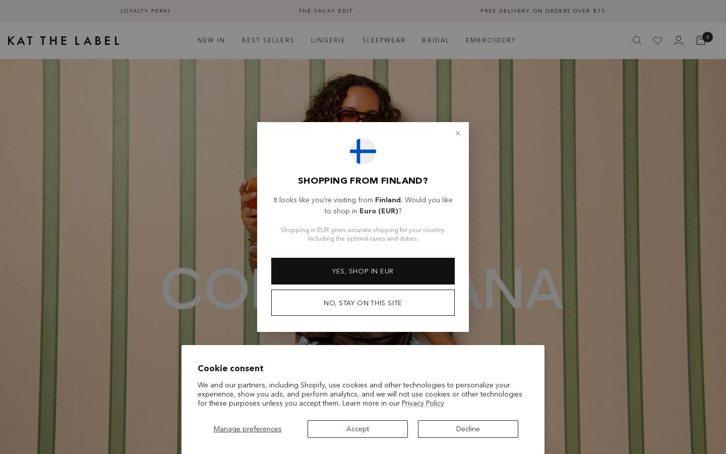 Katthelabel homepage screenshot