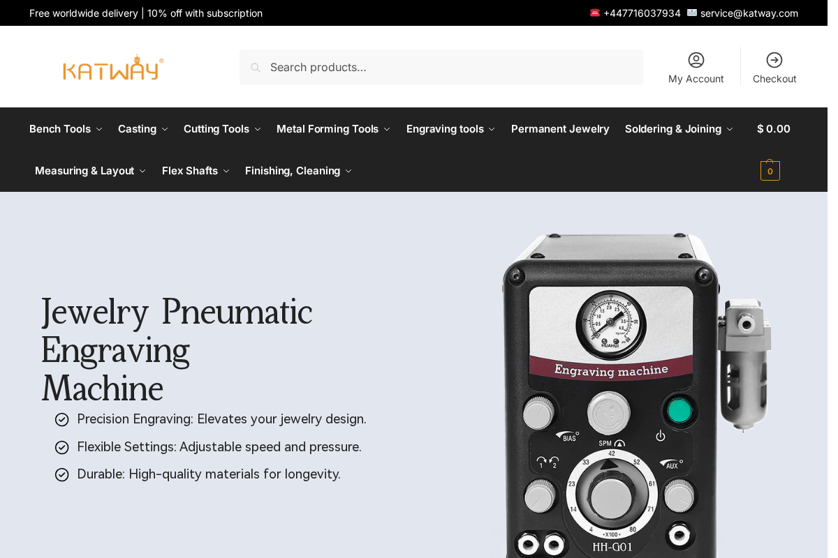 Katway homepage screenshot