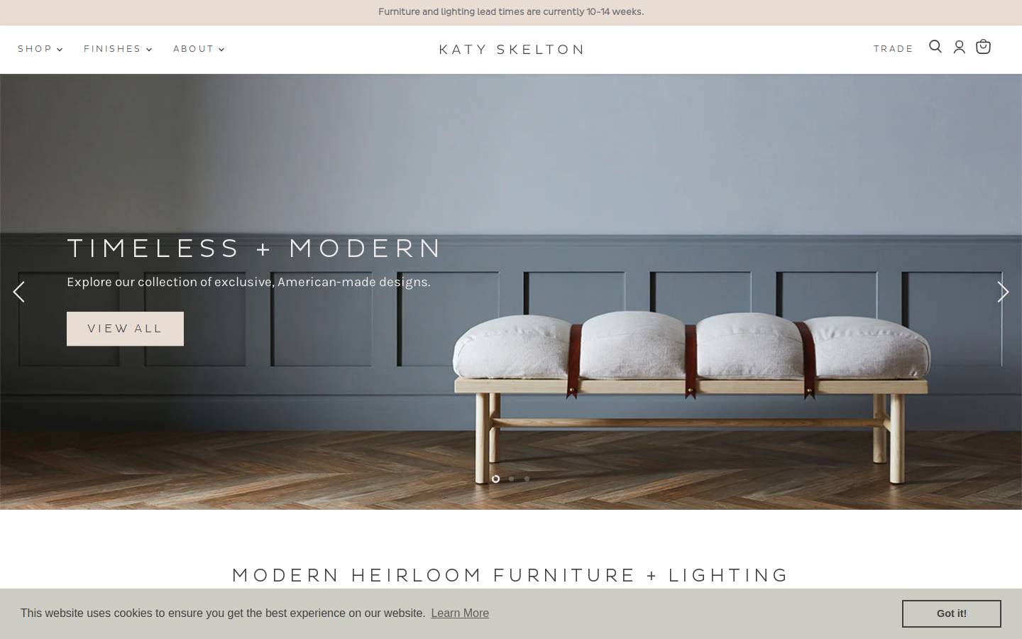 katyskelton.com homepage screenshot