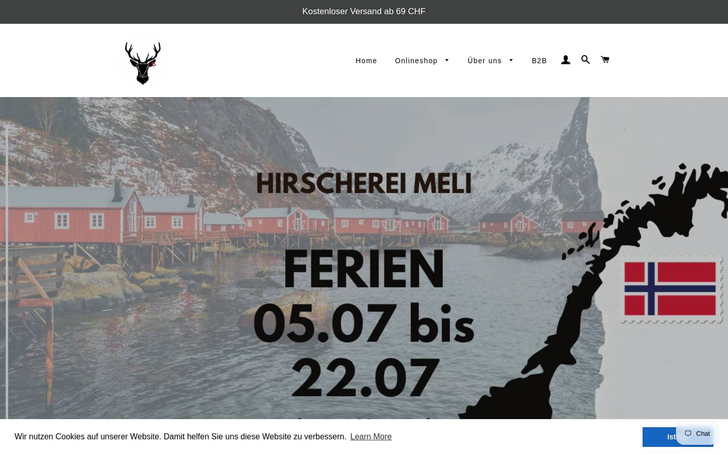 kausnacks.ch homepage screenshot