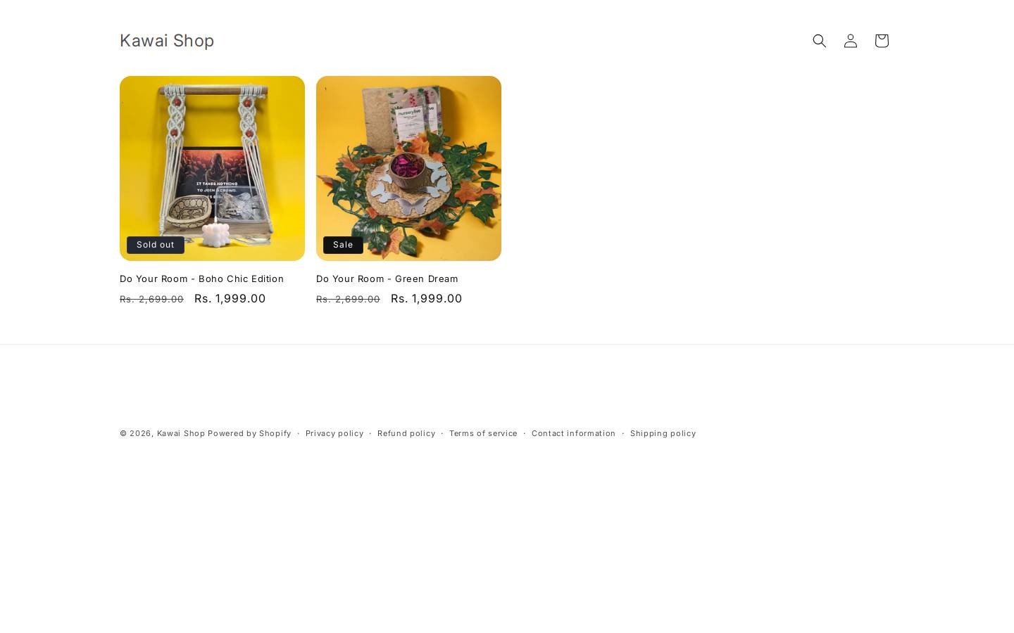 kawai.co.in homepage screenshot