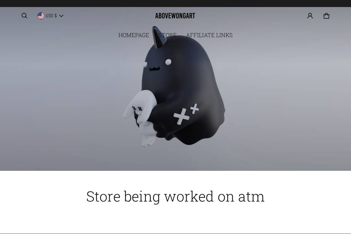 kawaiiwong.com homepage screenshot