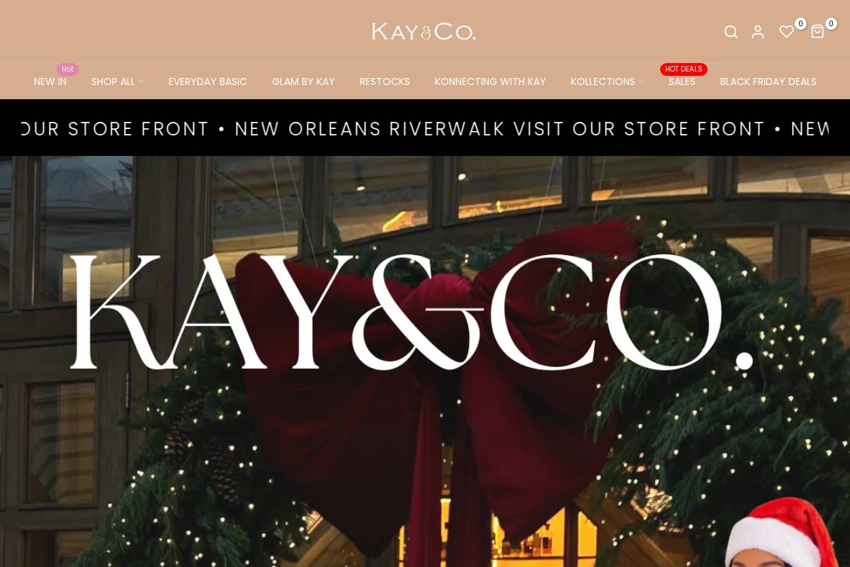 kaysco.com homepage screenshot