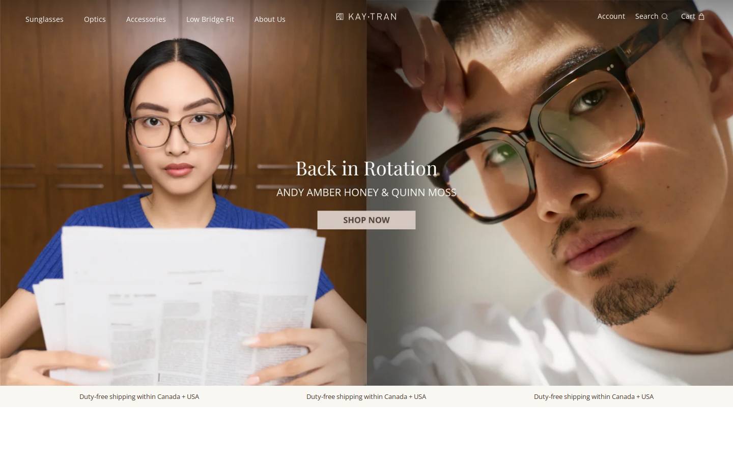 kaytran.com homepage screenshot