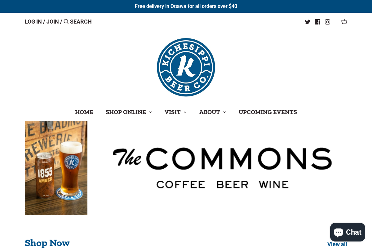 kbeer.ca homepage screenshot