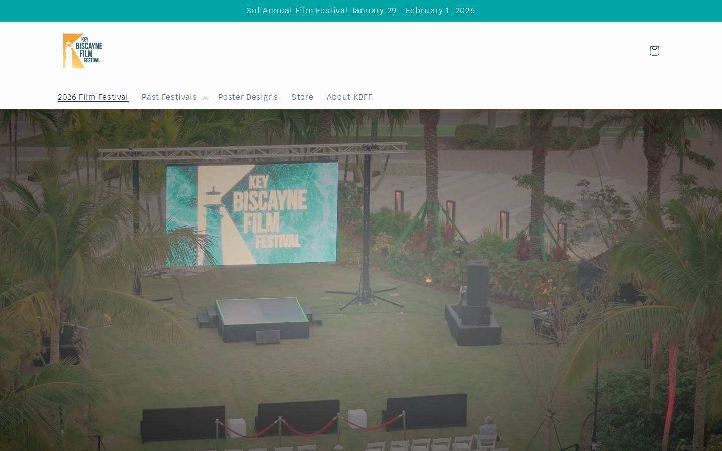 kbfilmfestival.org homepage screenshot