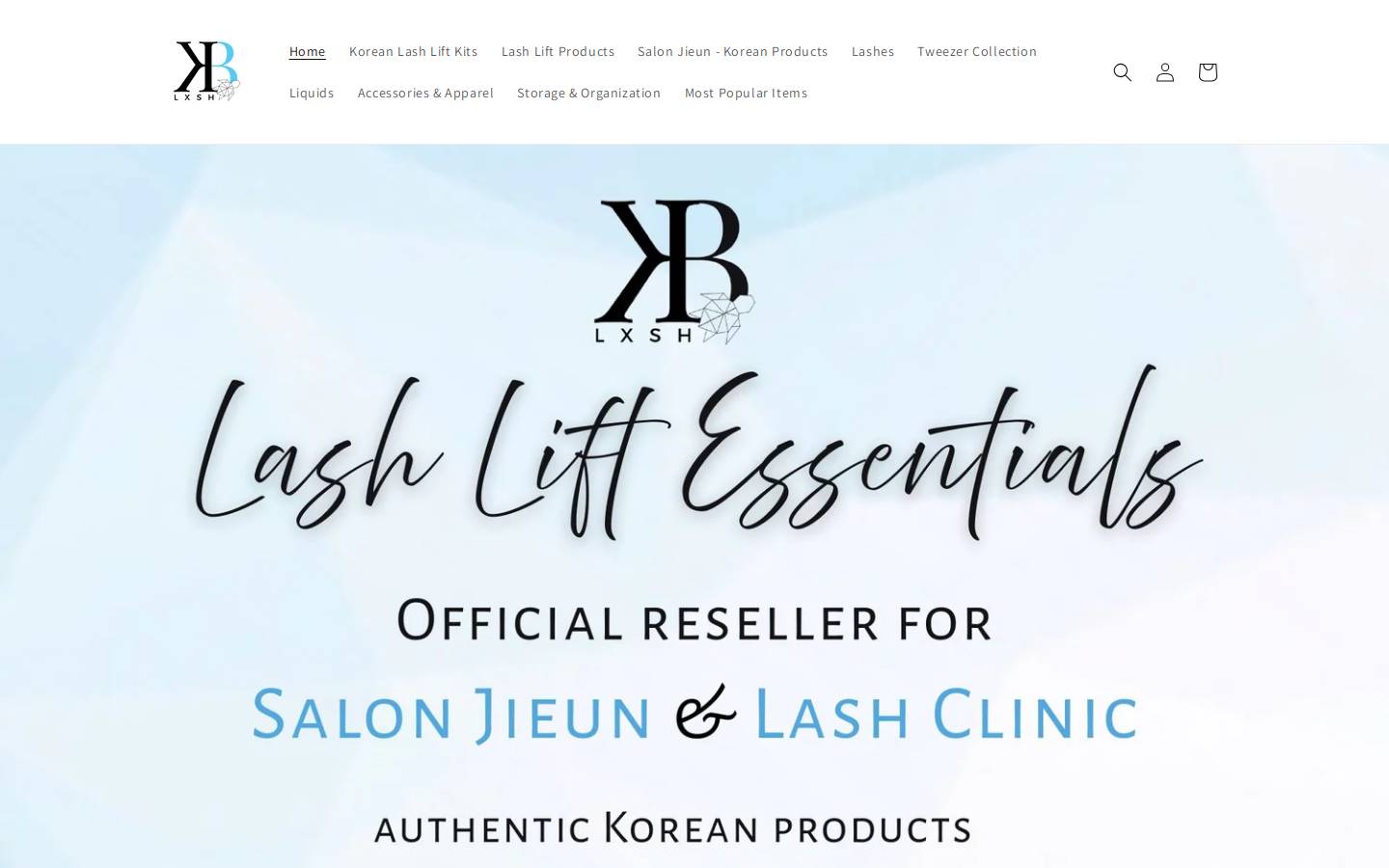 kblxsh.com homepage screenshot