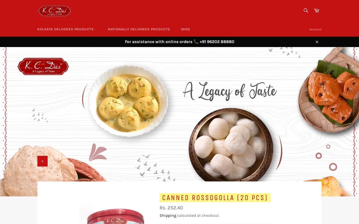 kcdasonline.com homepage screenshot