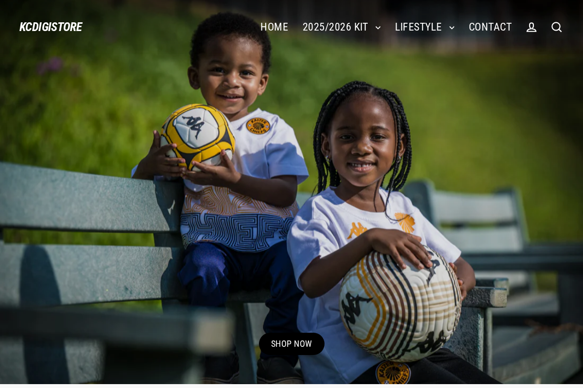 KCDigiStore homepage screenshot