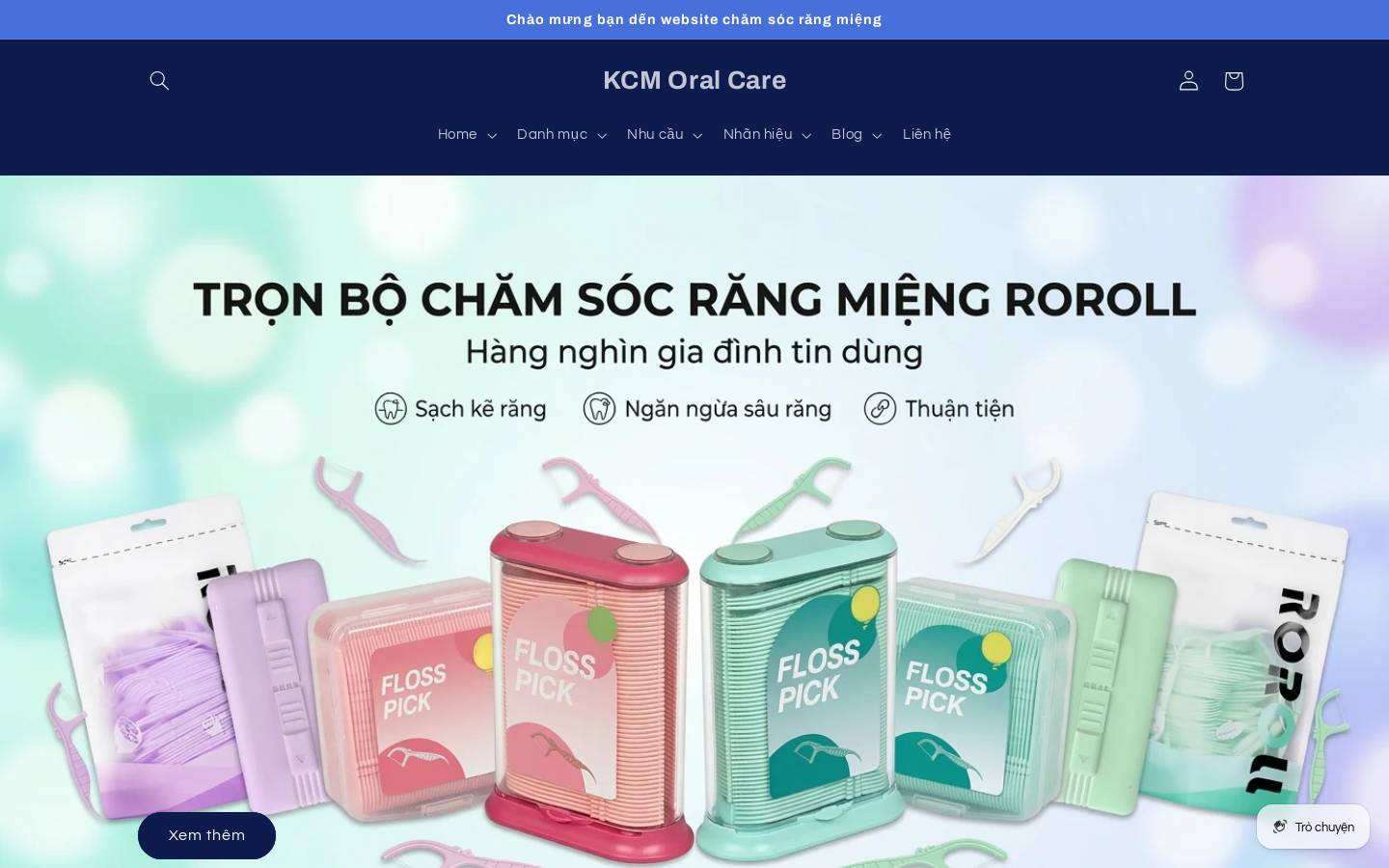 kcmoralcare.com homepage screenshot