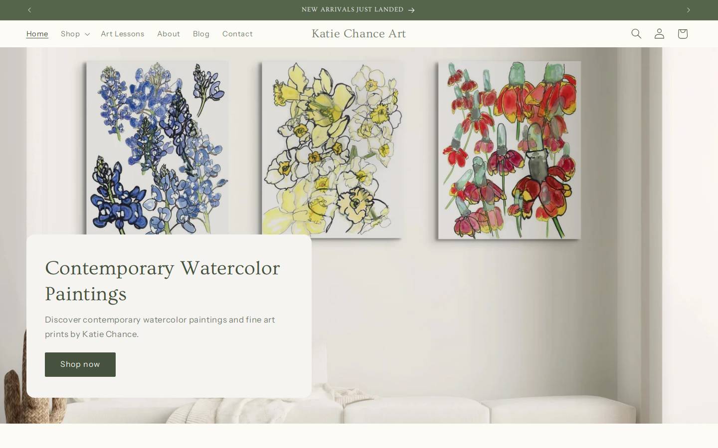 kdchance.com homepage screenshot