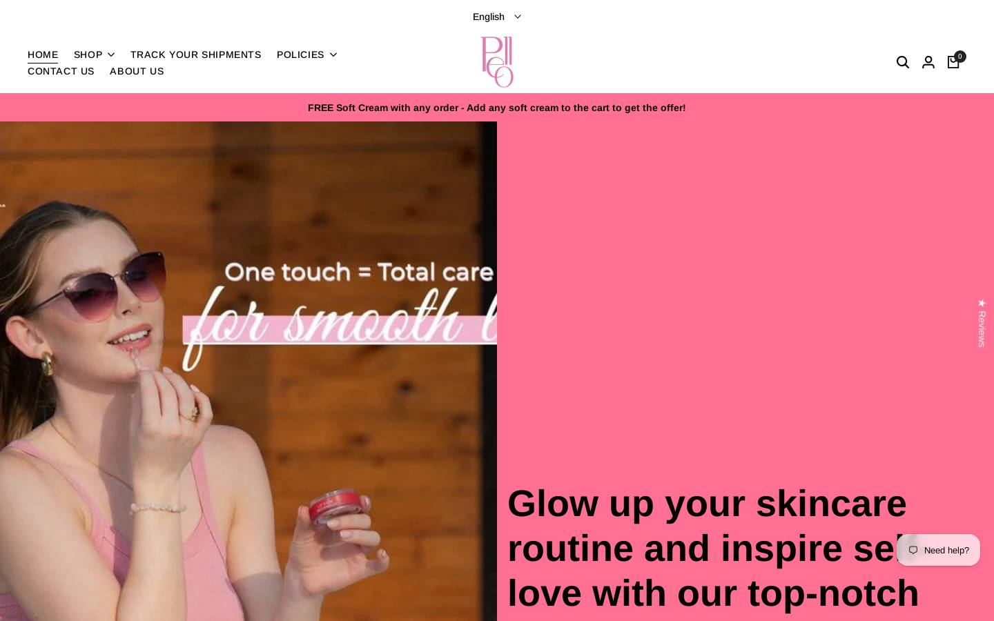 kdcosmetic.com homepage screenshot
