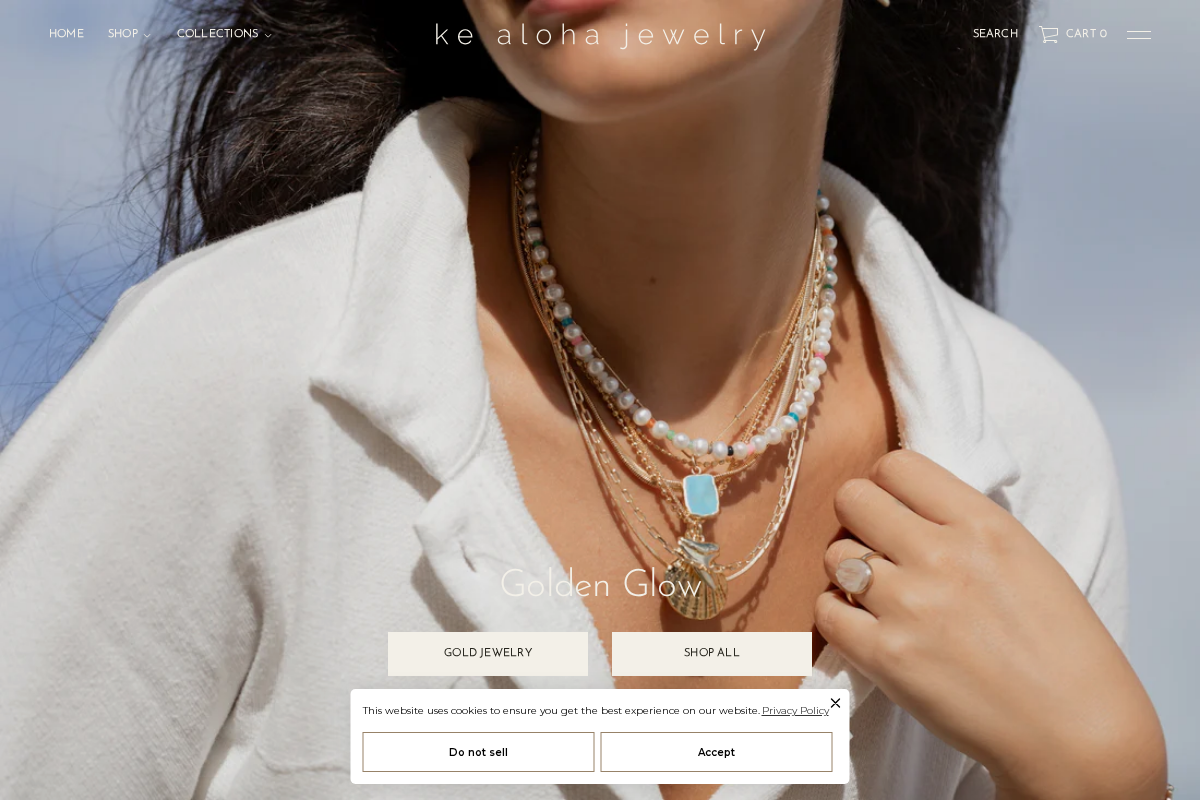 kealohajewelry.com homepage screenshot