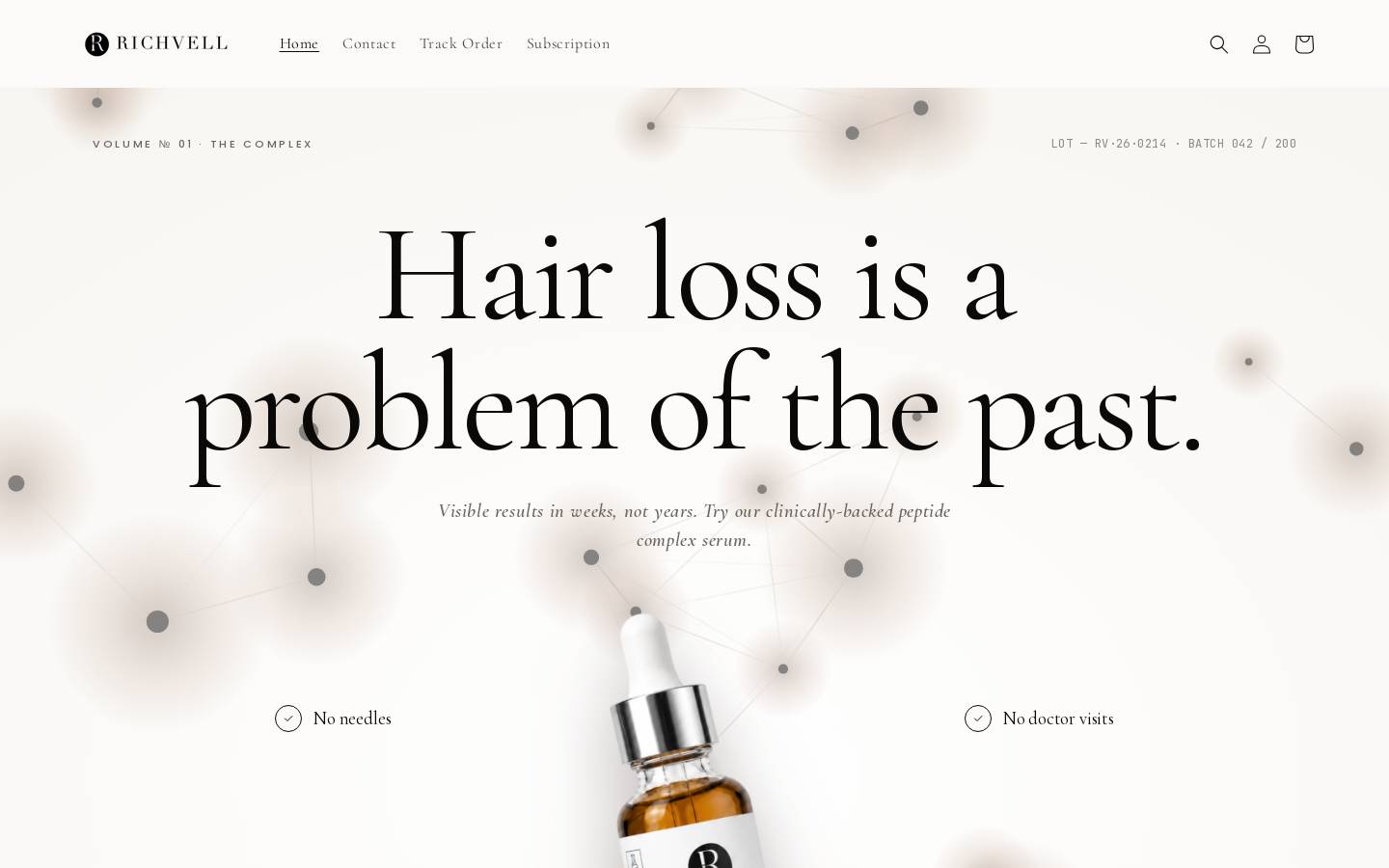 Keapers homepage screenshot