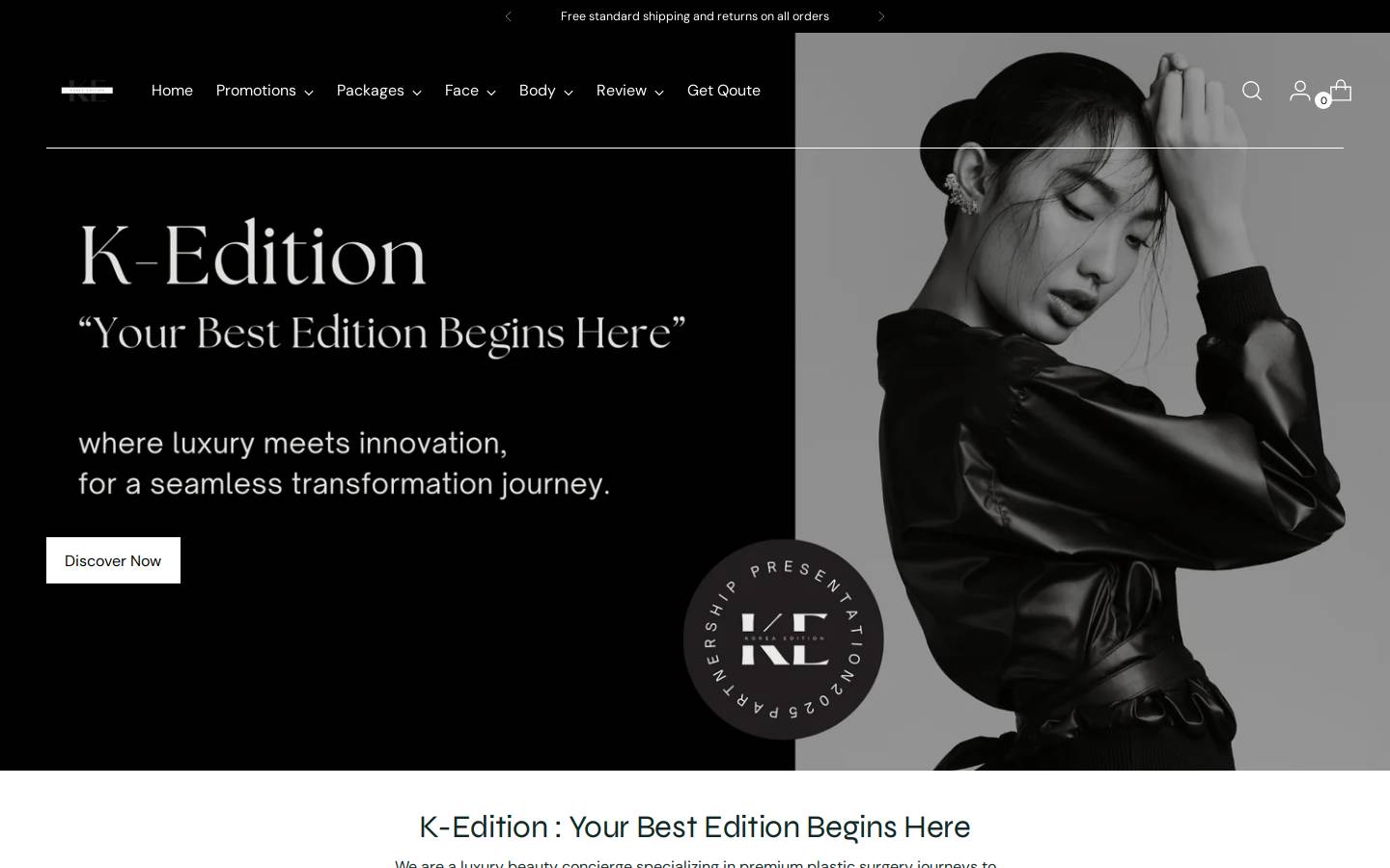 kedition.co homepage screenshot