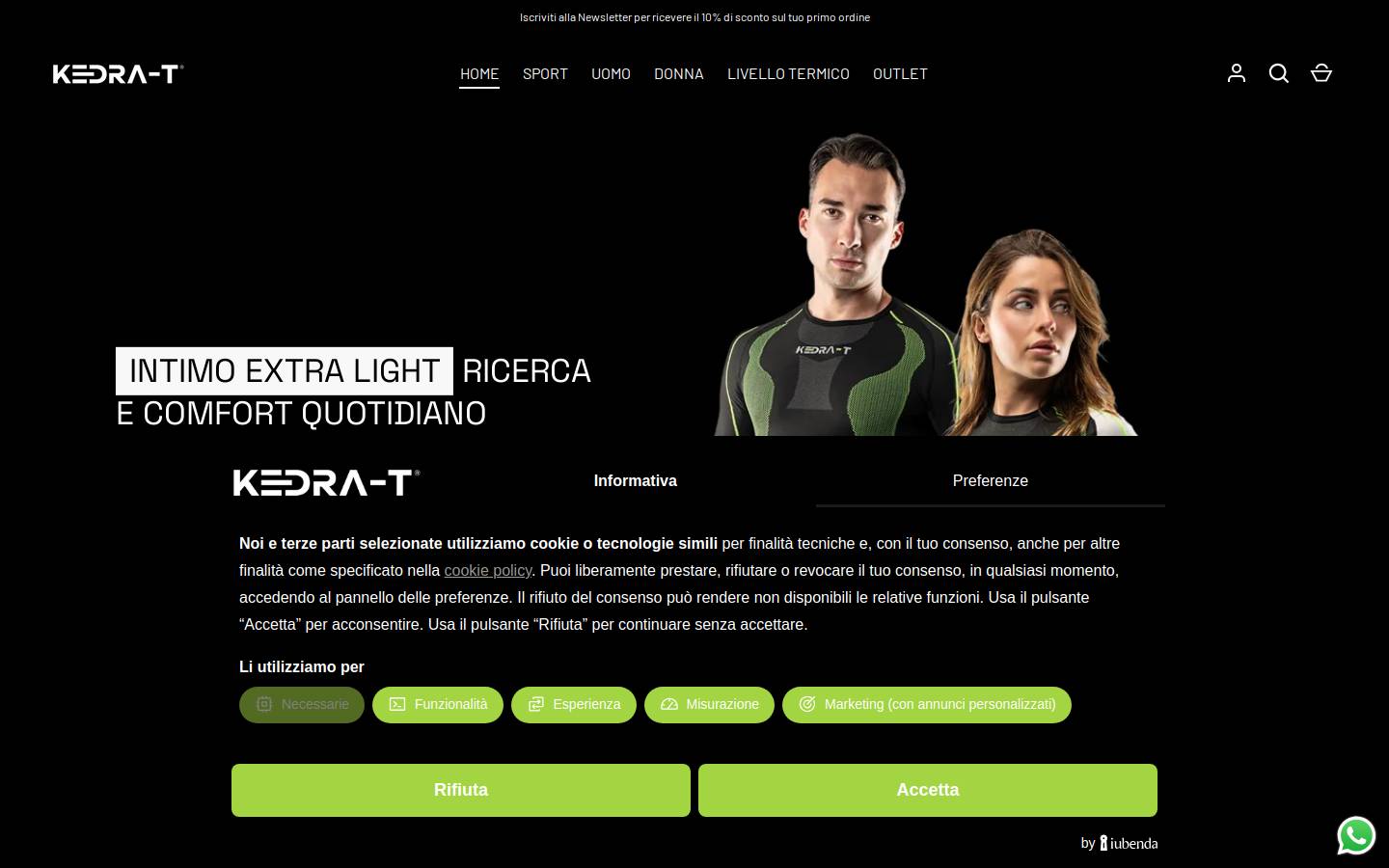 kedra-t.com homepage screenshot