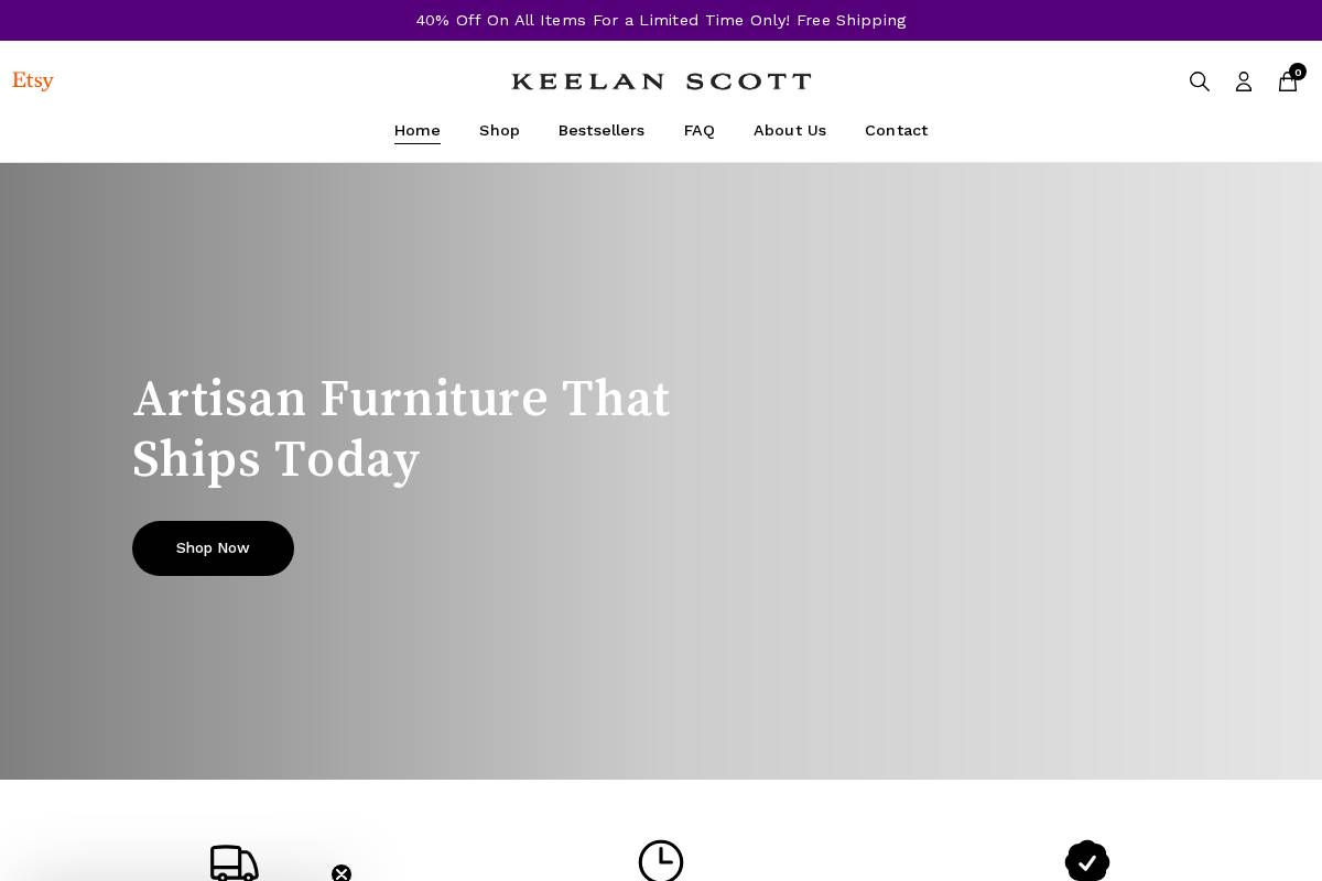 keelanscott.co homepage screenshot