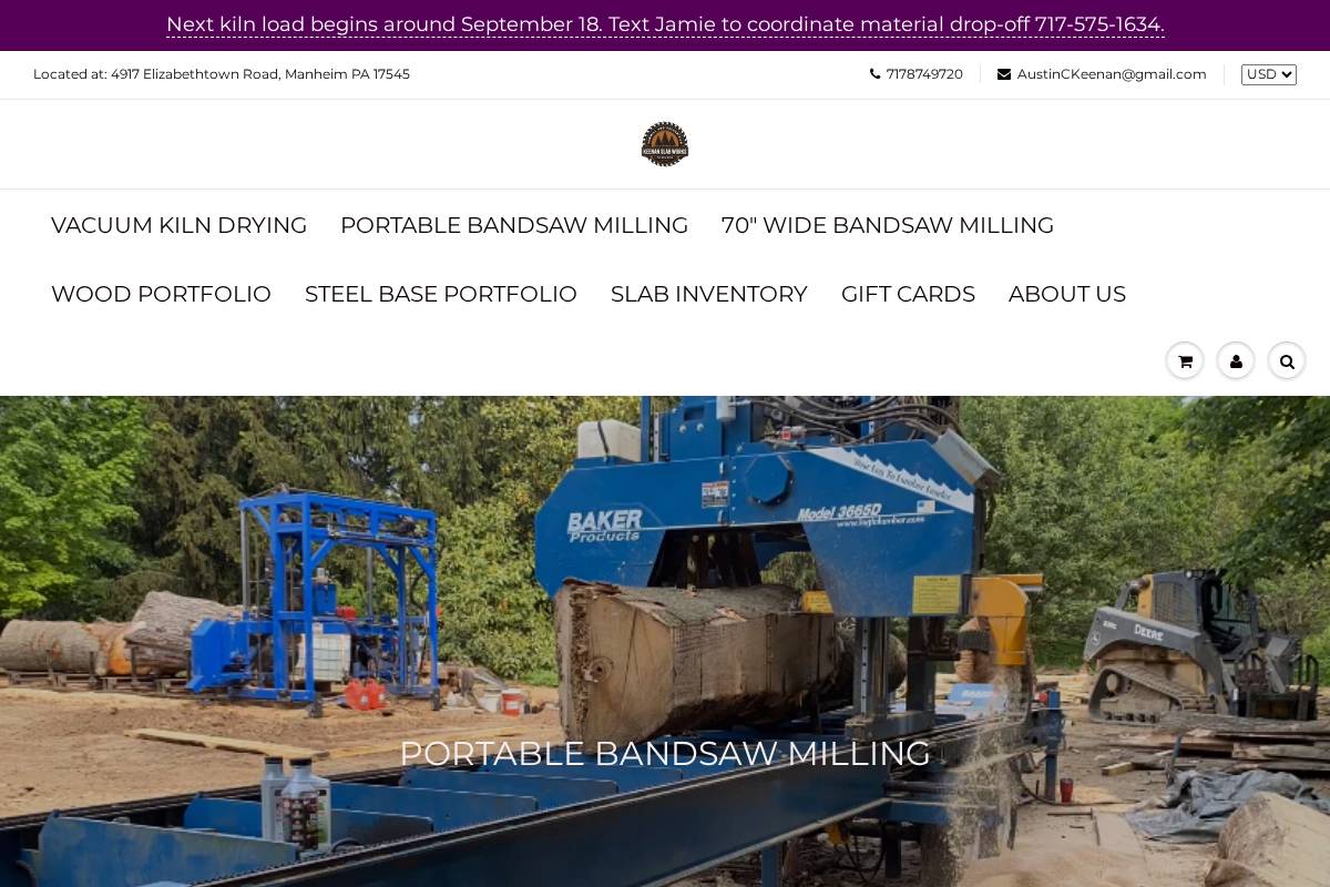 keenanslabworks.com homepage screenshot