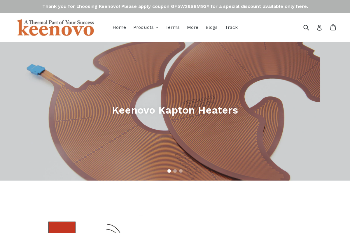 keenovo.store homepage screenshot