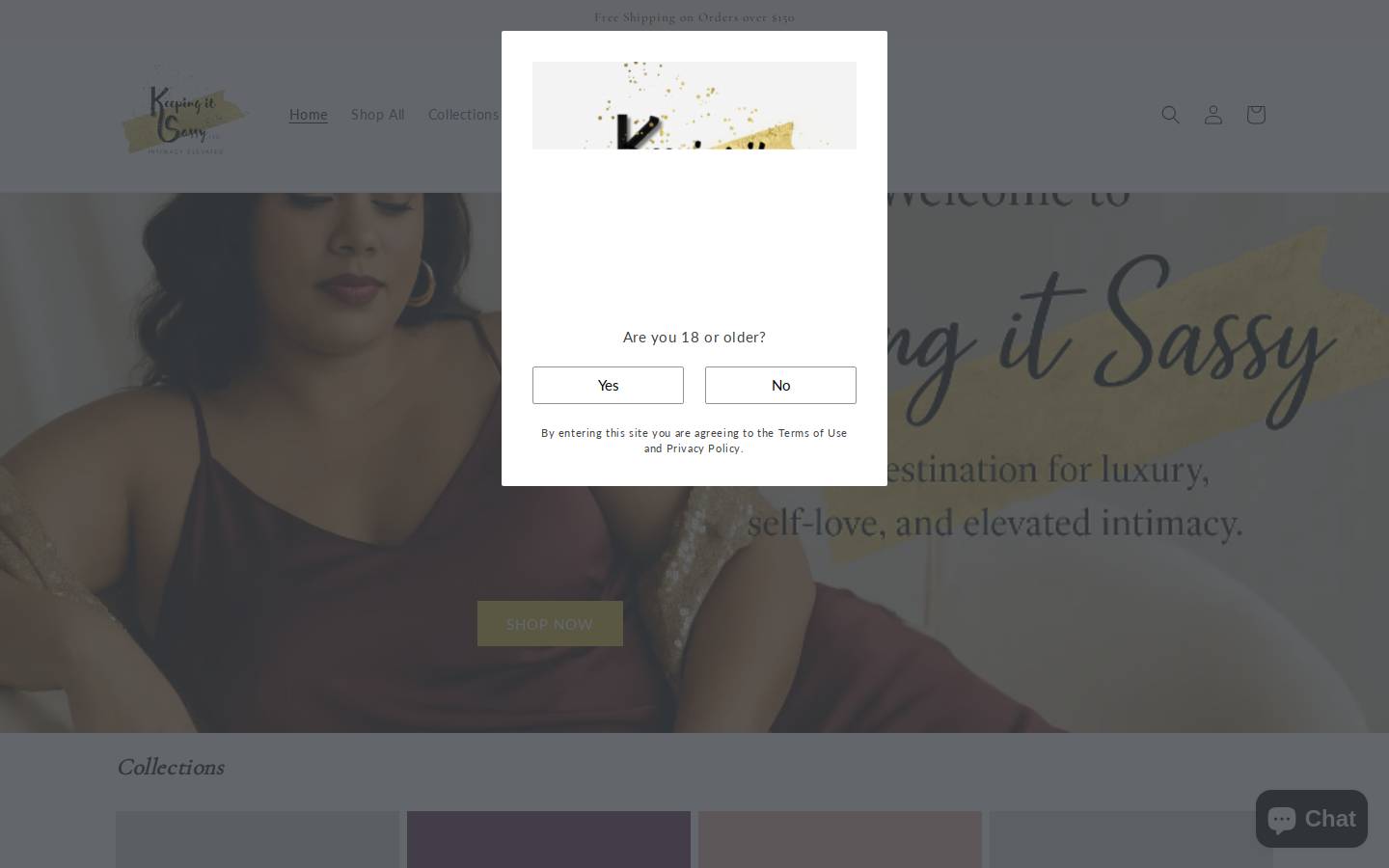 keepingitsassy.com homepage screenshot