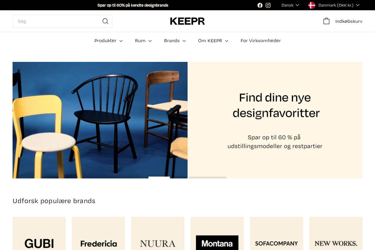 keeprcollective.com homepage screenshot