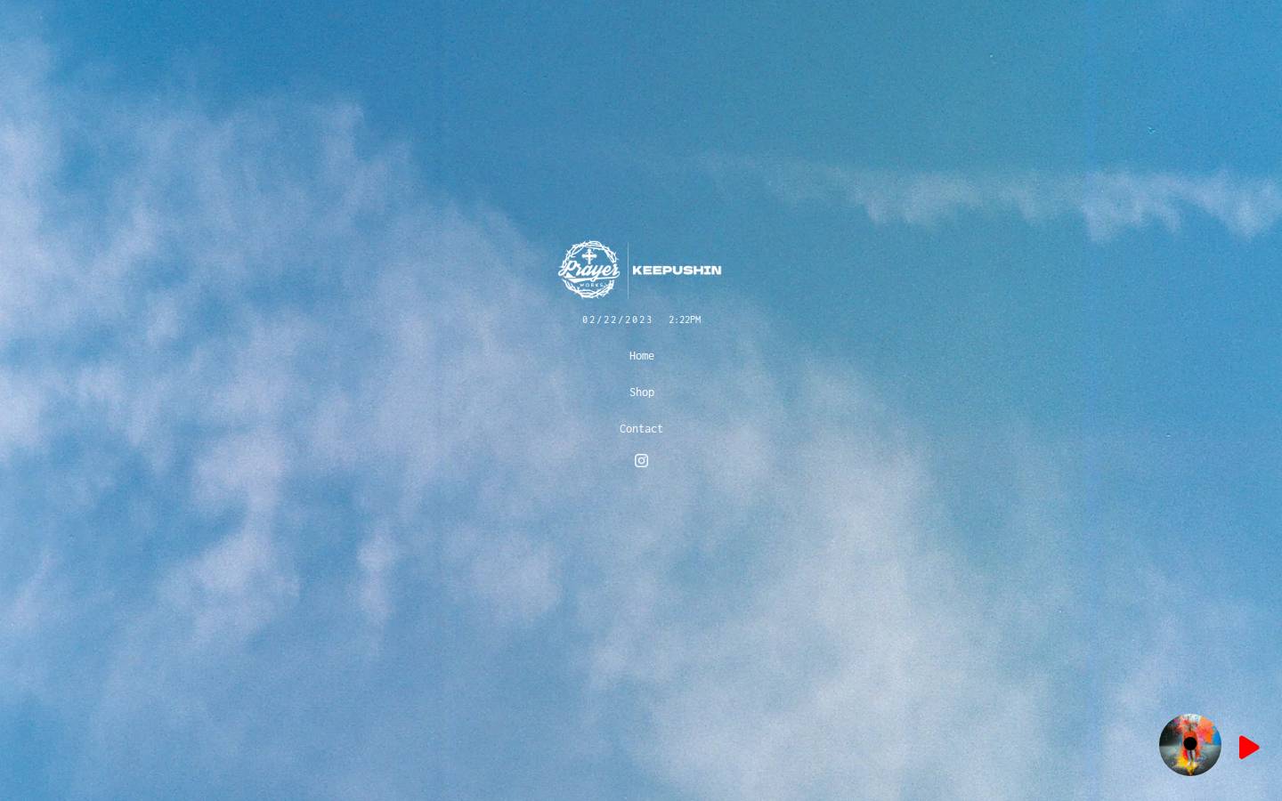 keepushin.com homepage screenshot