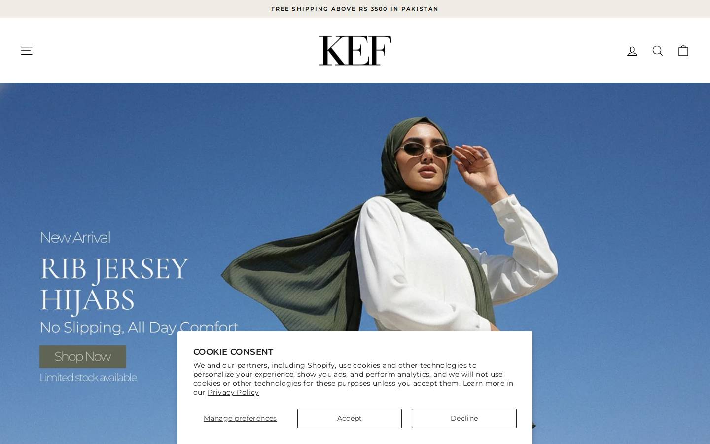 kefpk.com homepage screenshot