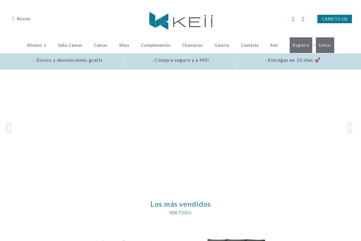 keii.mx homepage screenshot