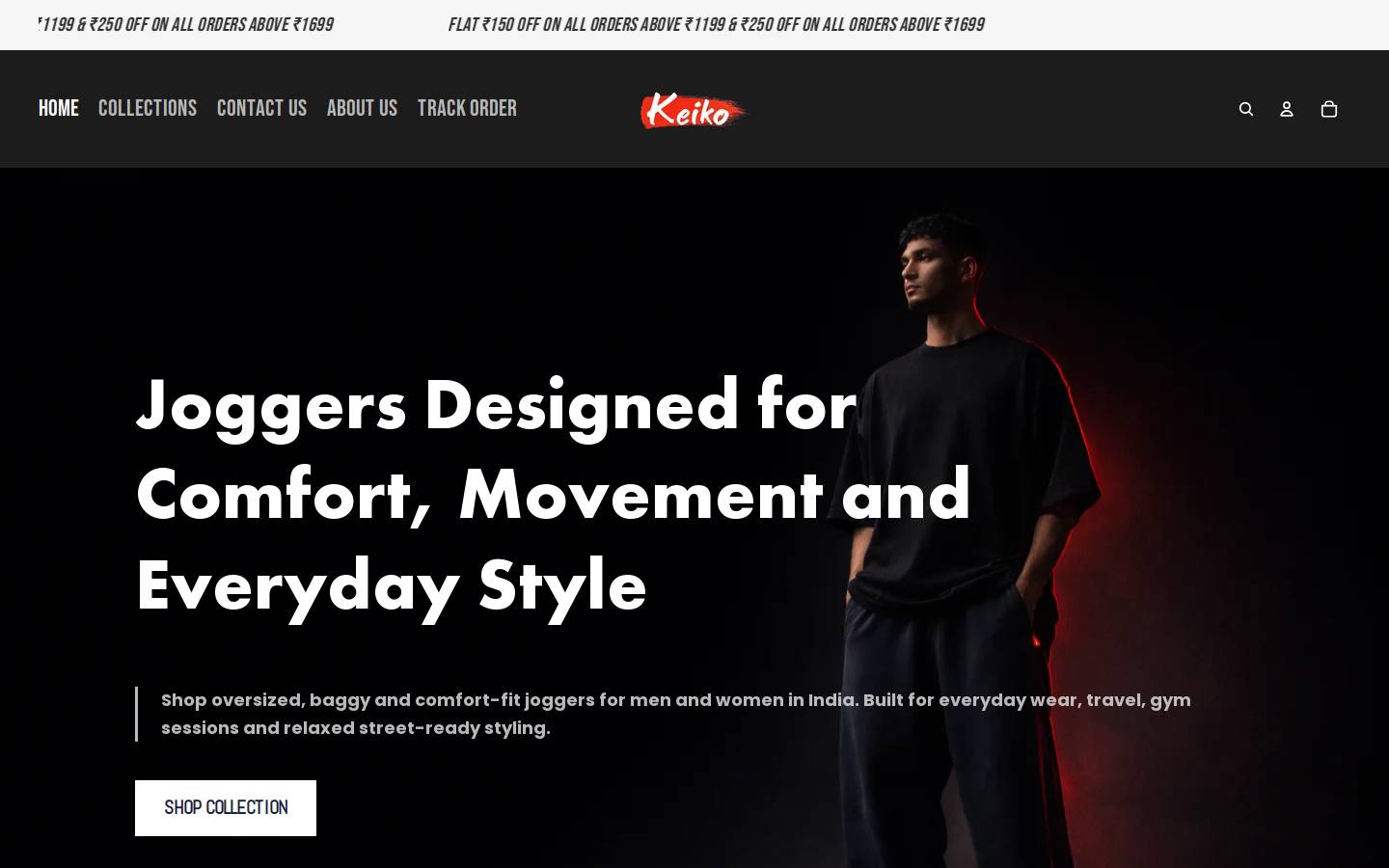 keikofit.com homepage screenshot