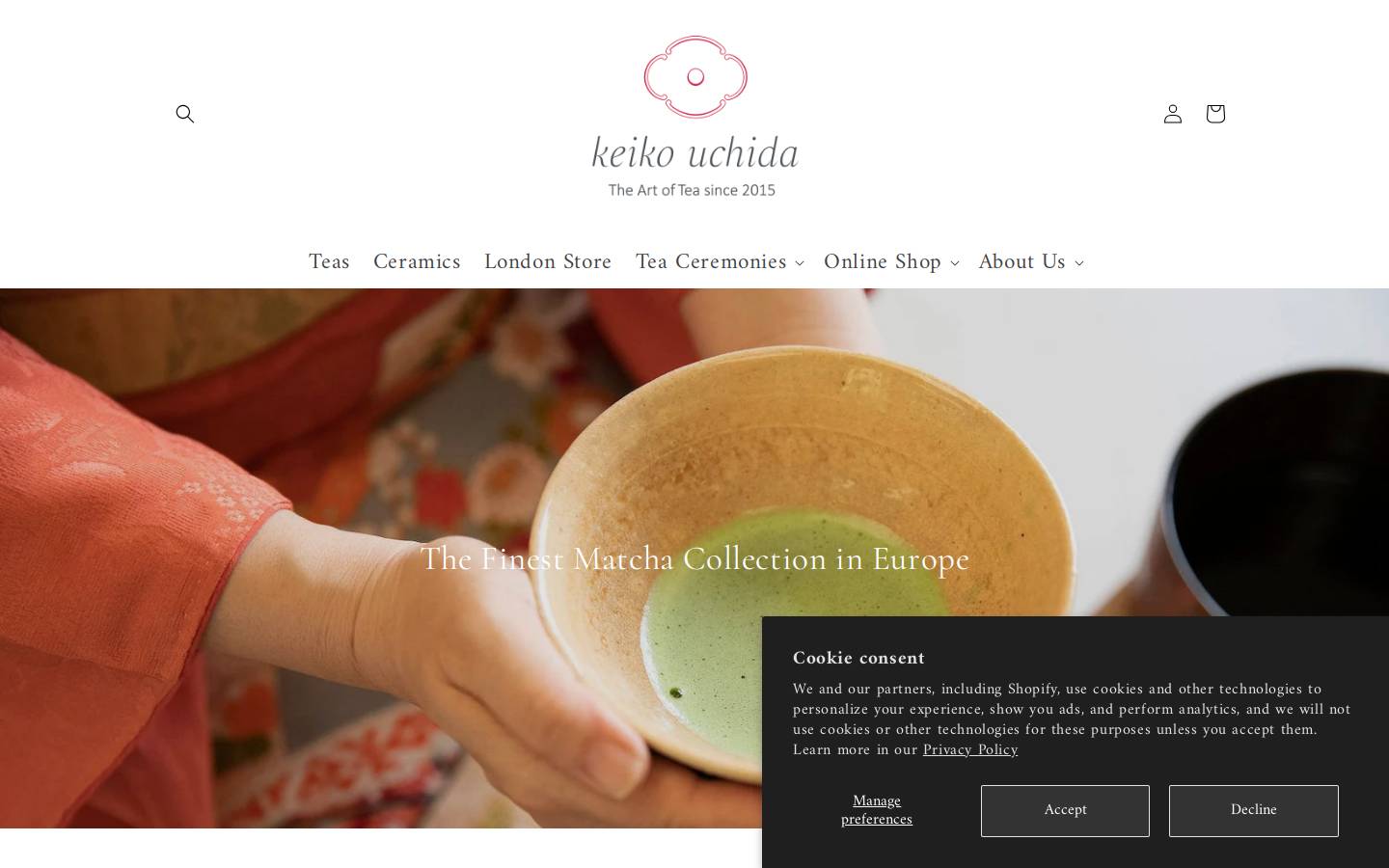 keikouchida.com homepage screenshot