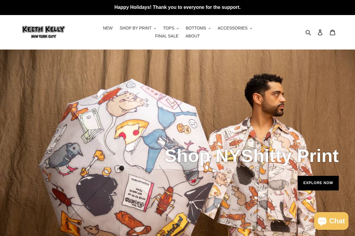 keithkelly.co homepage screenshot