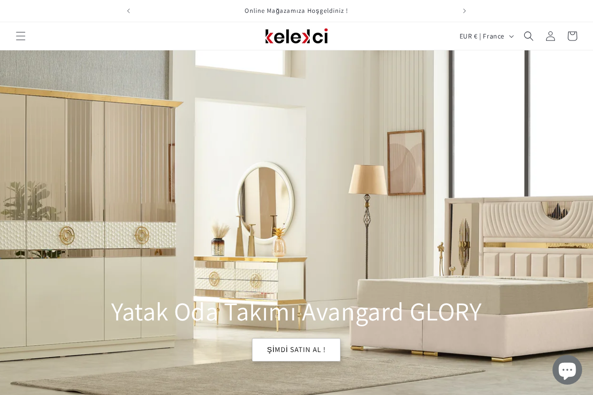 KELEKCI homepage screenshot