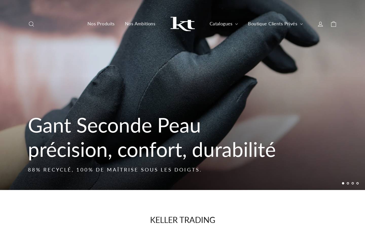 kellertrading.ch homepage screenshot