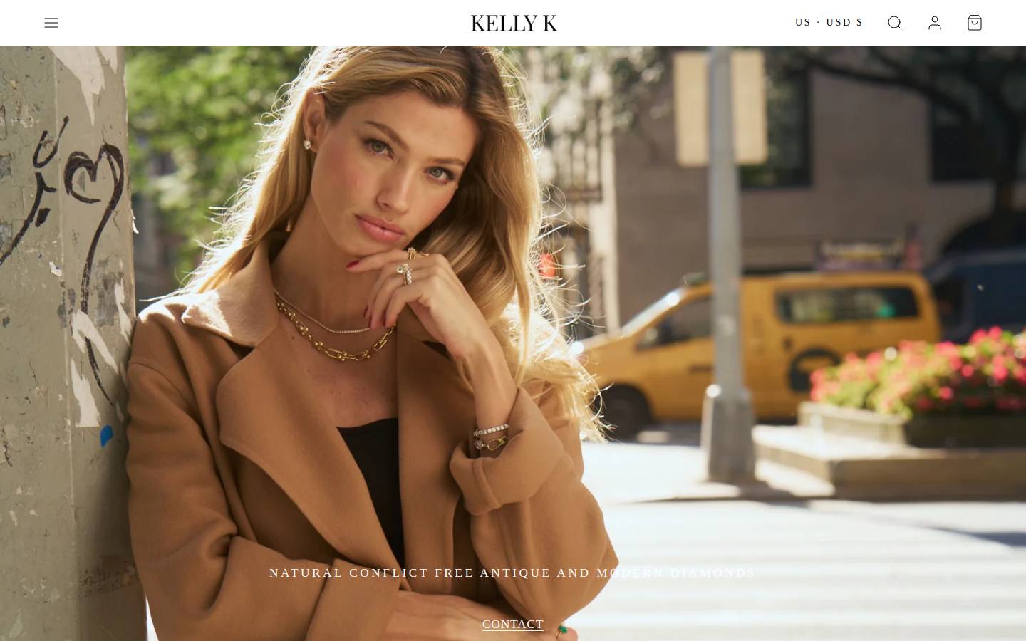kellyk.com homepage screenshot