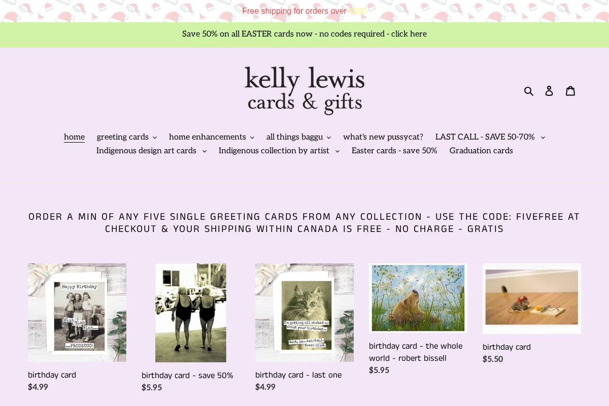 kellylewis.shop homepage screenshot