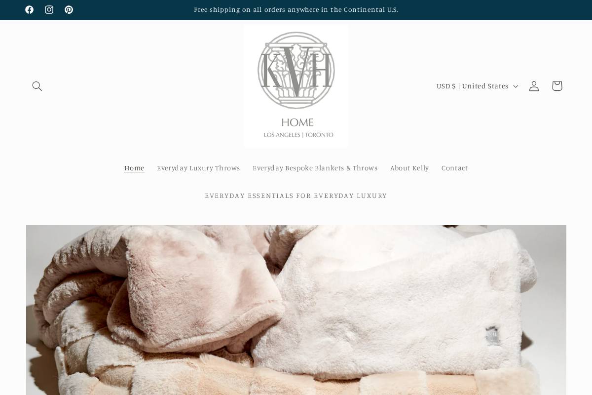 kellyvanhalen.com homepage screenshot