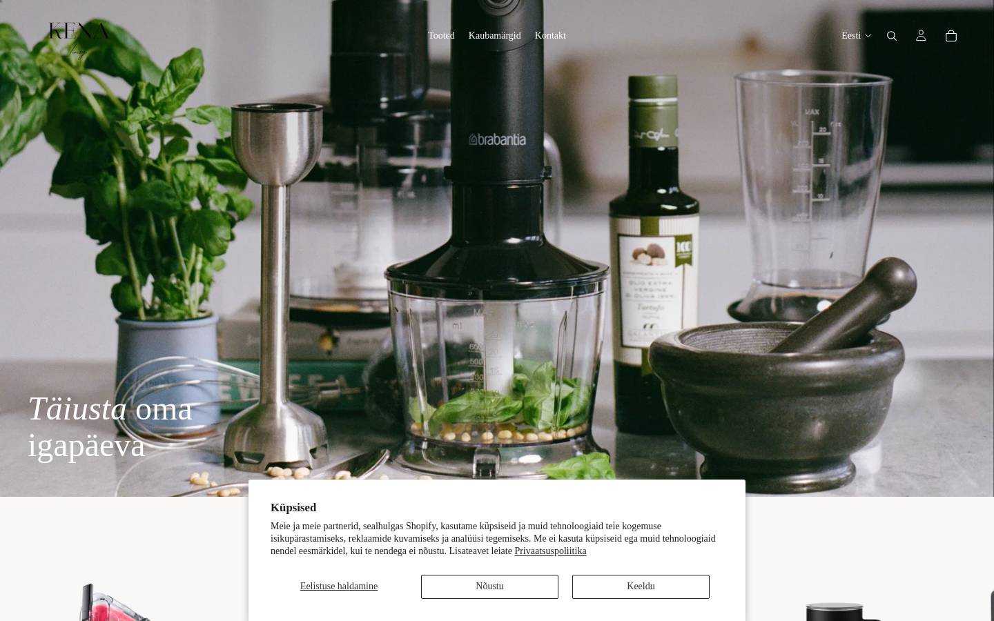 kenaliving.com homepage screenshot