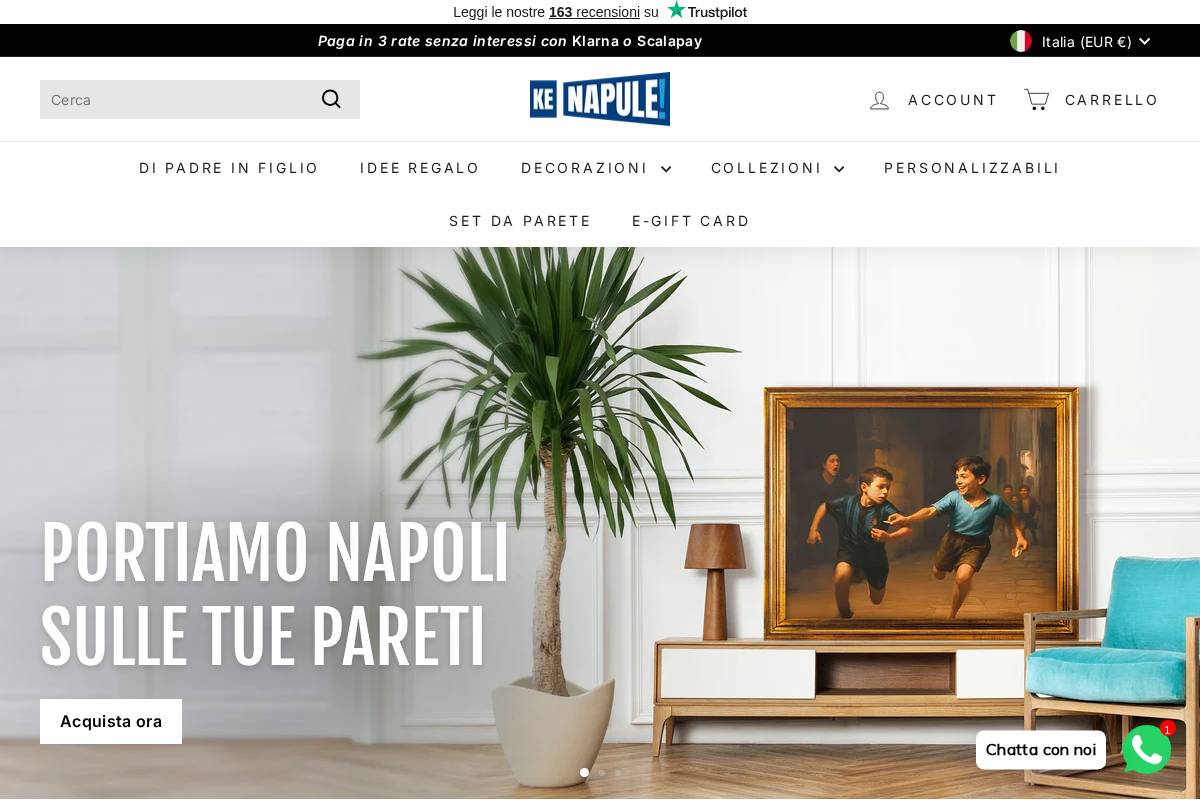 Kenapule homepage screenshot