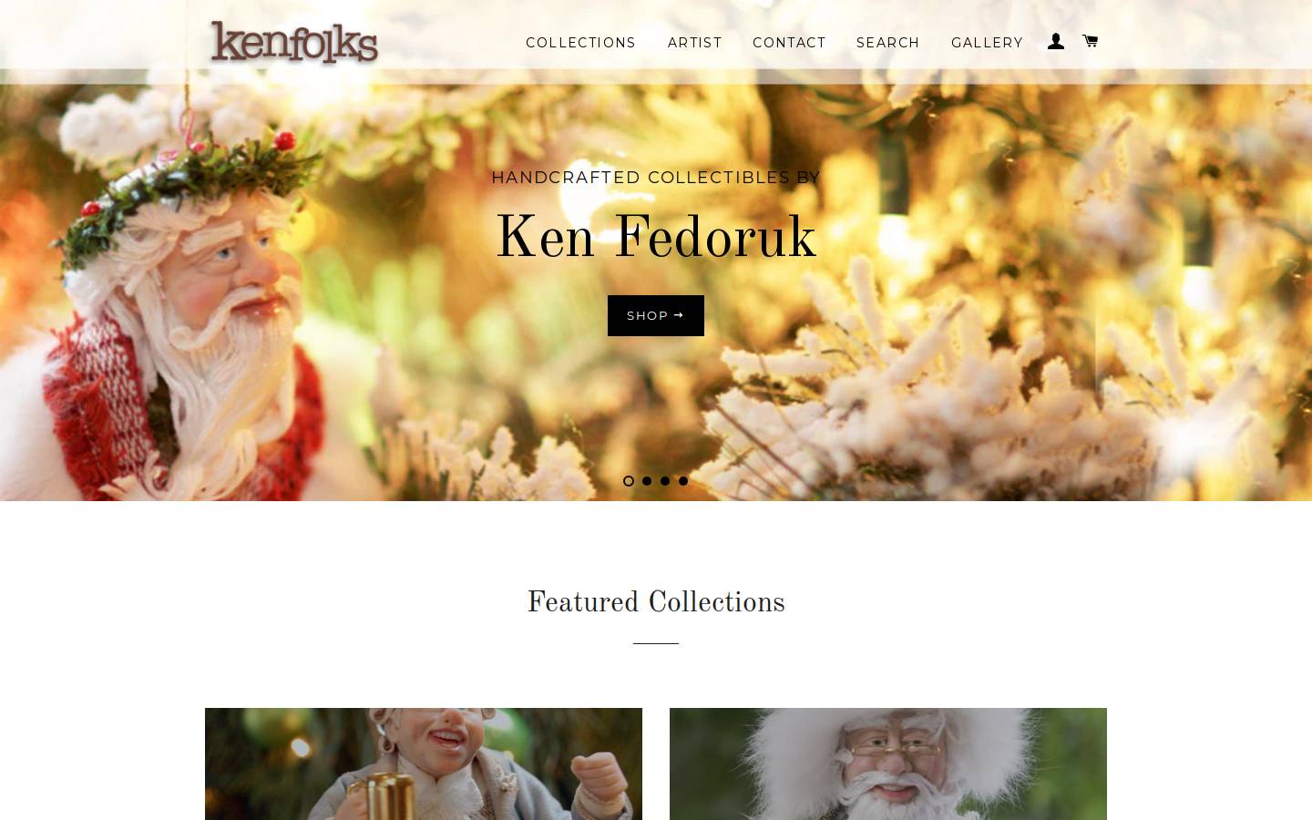 kenfolks.ca homepage screenshot