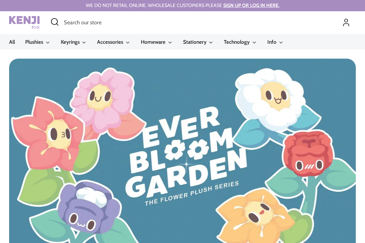 KENJI Store homepage screenshot