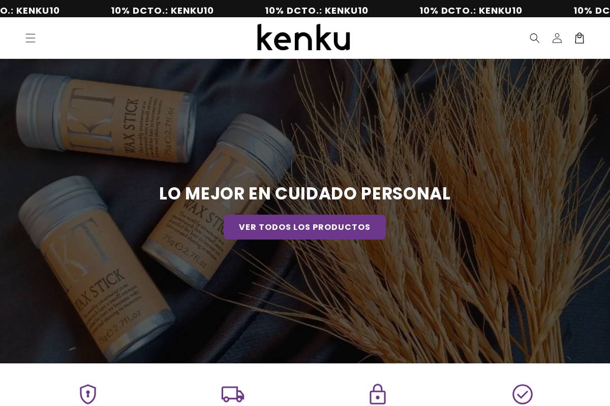 kenku.pe homepage screenshot