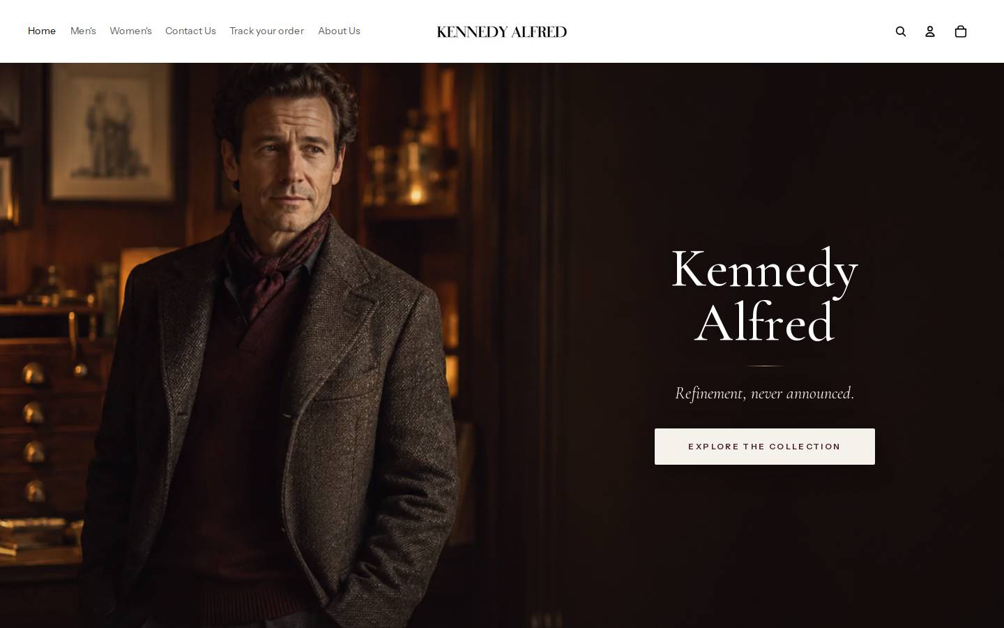 Kennedyalfred homepage screenshot