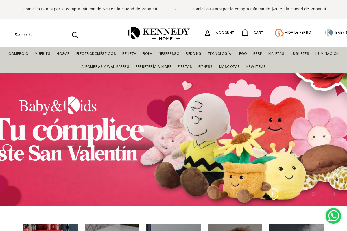 Kennedy Home homepage screenshot