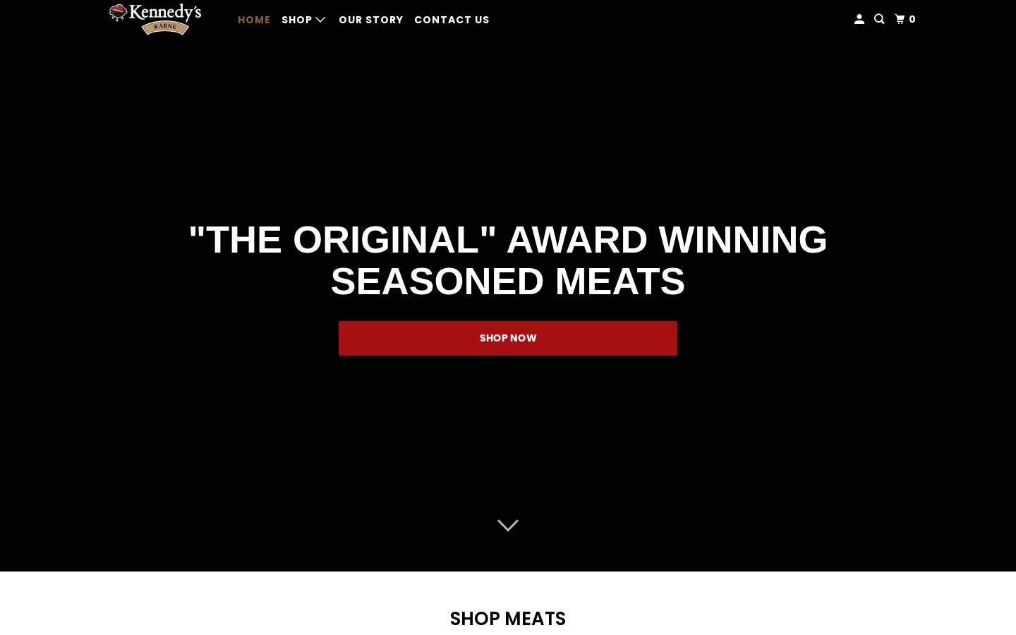 kennedysmeatmarket.com homepage screenshot