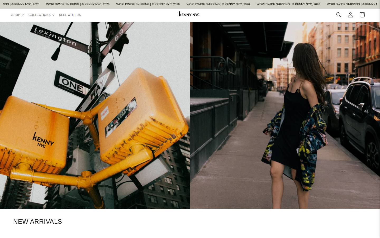 kennynyc.com homepage screenshot