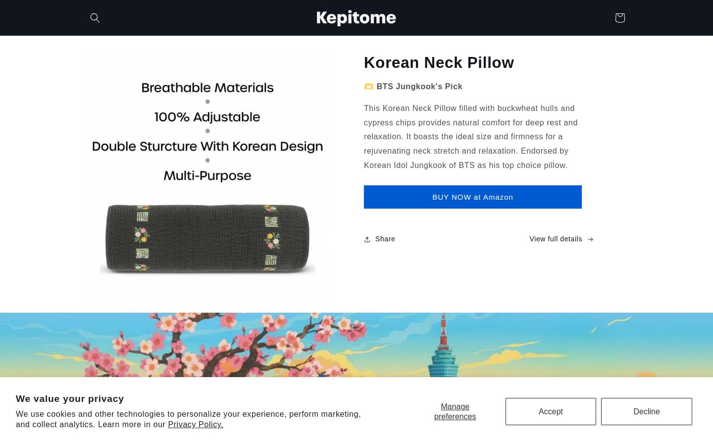 kepitome.com homepage screenshot
