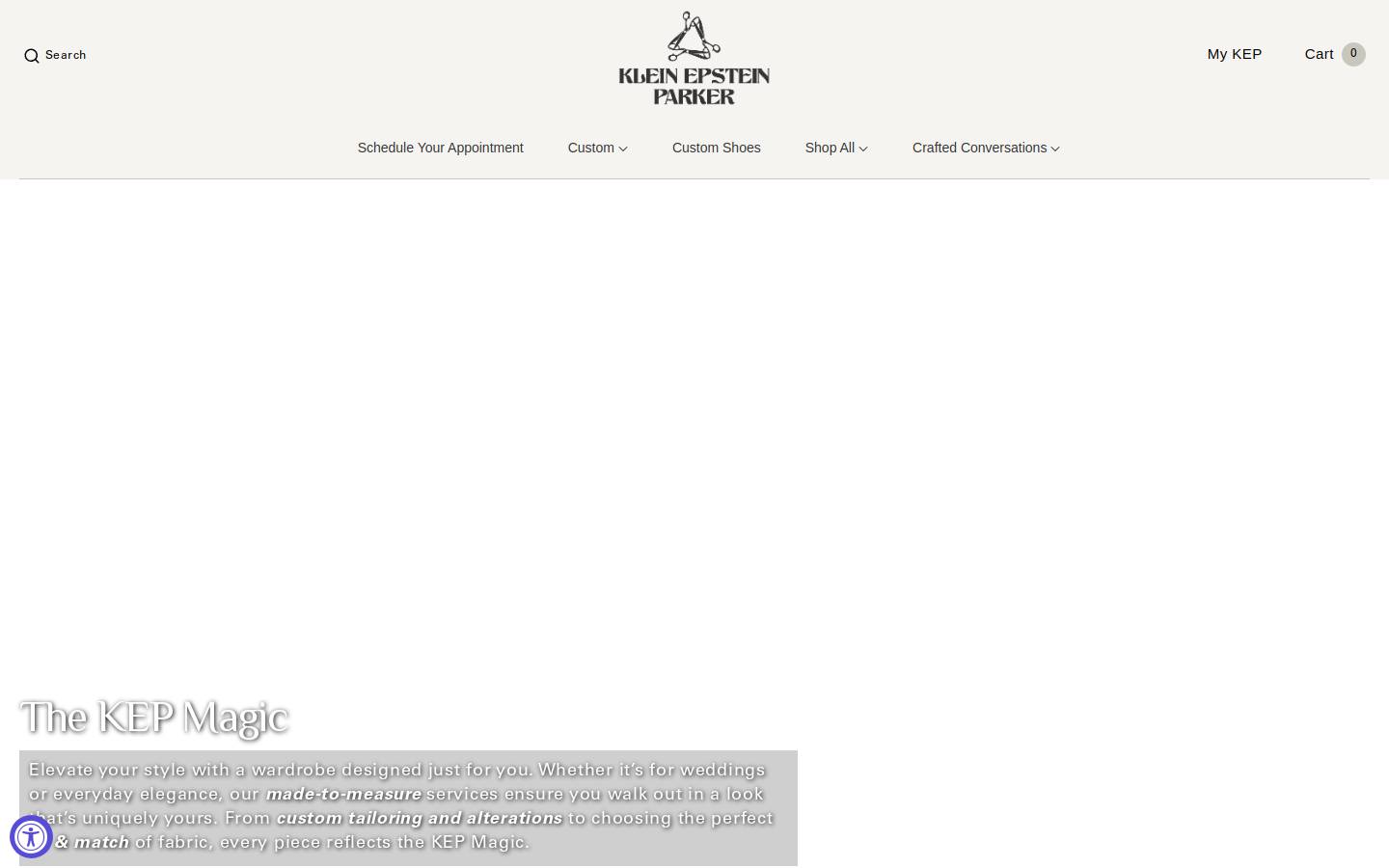 kepshoes.com homepage screenshot