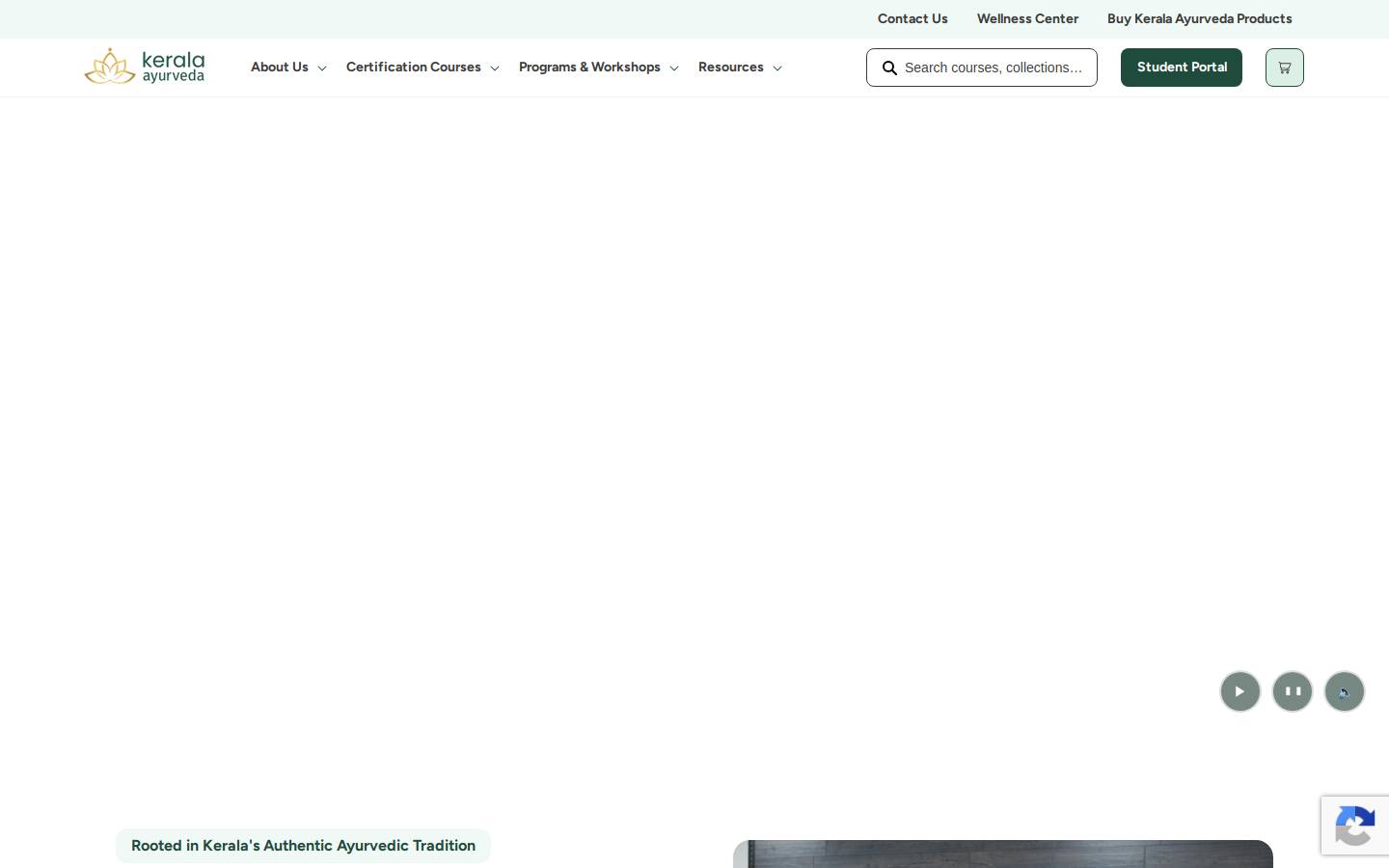 keralaayurveda.us homepage screenshot